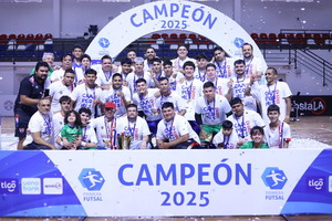 3 de Noviembre conquistó el título en la categoría Primera de Futsal