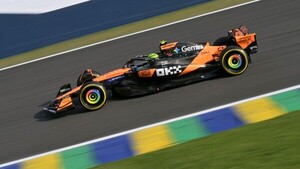 Norris sale primero en el Gran Premio de Brasil