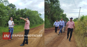 NUEVA ALBORADA IMPULSA NUEVAS OBRAS VIALES EN DISTINTOS PUNTOS 