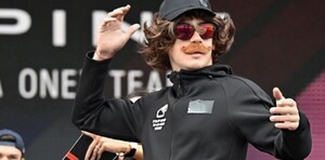 Franco Colapinto se infiltró entre el público y nadie notó que era él