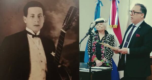 La Nación / Emotivo homenaje póstumo a Pablo Cáceres Escobar en Buenos Aires