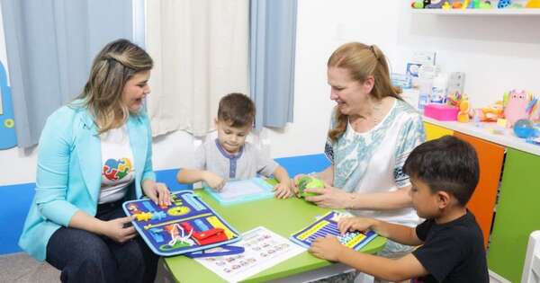 La Nación / Habilitan nuevo espacio para niños con TEA en Cnel. Oviedo
