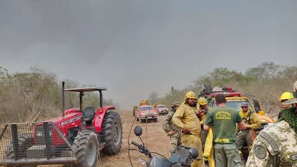 Los incendios forestales de Chovoreca no pueden quedar en aguas de borrajas, afirma obispo en el Chaco - Noticias del Chaco - ABC Color
