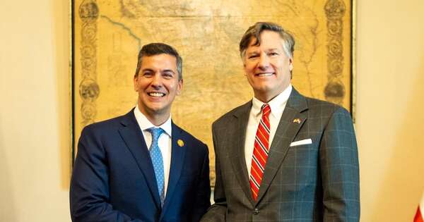 La Nación / Peña destaca relación sólida de Paraguay y EE. UU. tras reunión con Landau