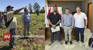TRINIDAD: INTENDENTE SUPERVISA AVANCES DEL PROGRAMA PRO PARAGUAY – ITAPÚA