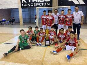 Escuelas de fútbol de salón tienen nuevos campeones nacionales - Polideportivo - ABC Color