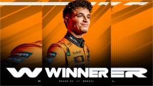 Lando Norris gana el GP de Brasil y se escapa al frente de la clasificación
