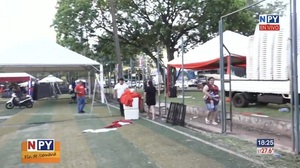 "El último apague la luz": Desarman mobiliario y retiran adornos para festejos en PC de González Vaesken