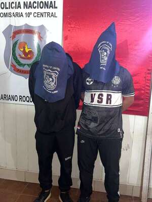 Mariano Roque Alonso: dos presuntos barras de Olimpia fueron detenidos con arma de fuego - Policiales - ABC Color