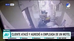 Empleada de motel atacada brutalmente por supuesto cliente en Mariano Roque Alonso