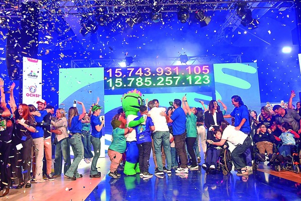  Teletón 2025 Supera la Meta: G. 15.785 Millones