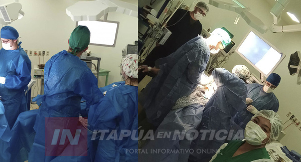 EXITOSA JORNADA DE CIRUGÍAS ITINERANTES EN EL HOSPITAL REGIONAL DE ENCARNACIÓN