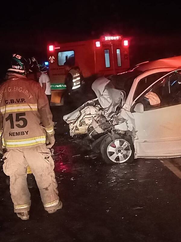 Choque entre automóvil y camioneta deja un fallecido en Ypané | Unicanal