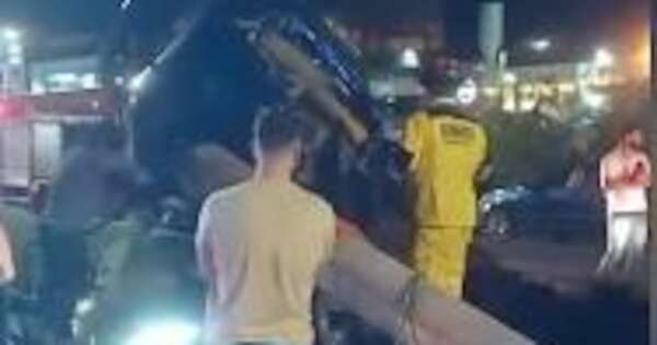 La Nación / Choque y vuelco dejó una mujer fallecida en Ciudad del Este