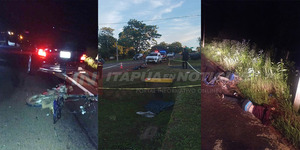 CUATRO MUERTOS POR ACCIDENTES DE TRÁNSITO DURANTE EL FIN DE SEMANA EN ITAPÚA