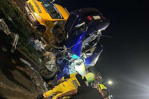 Una joven muere y tres resultan heridos en accidente tras asistir al concierto de Binomio de Oro - ABC en el Este - ABC Color