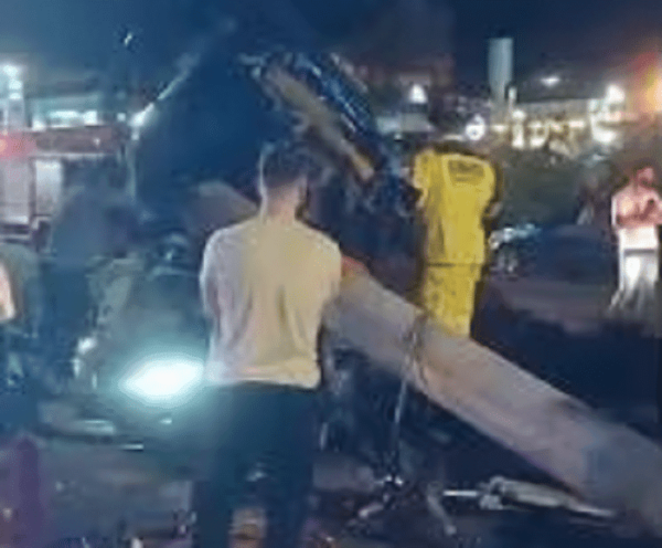 Choque y vuelco dejó una mujer fallecida en Ciudad del Este - Noticiero Paraguay