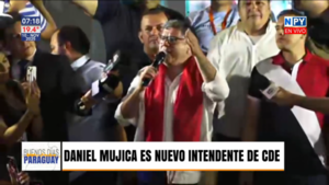 Elecciones en Ciudad del Este: Daniel Mujica electo intendente con amplia ventaja