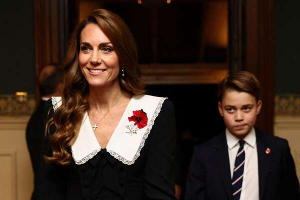 Kate Middleton y el principito George, protagonistas del concierto del Día del Recuerdo - Gente - ABC Color
