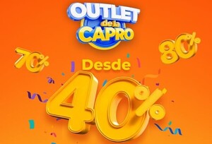 La II edición del OUTLET de la CAPRO anuncia descuentos desde el 40%