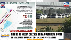 Bloqueo en la Costanera por obras de cableado subterráneo durarían 30 días