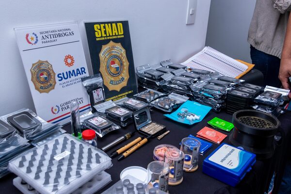 Desbaratan laboratorio de aceite de cannabis y cigarrillos de marihuana en Luque | Unicanal