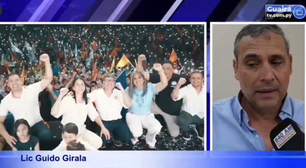 El resultado de ayer en Ciudad del Este da esperanza dijo el Lic. Guido Girala