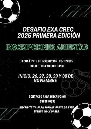 Desafío EXA CREC 2025 reunirá a exalumnos en un torneo de integración deportiva - Concepción al Día