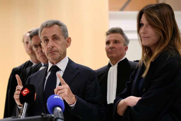 Sarkozy, tras ser puesto en libertad bajo control judicial: “Se ha hecho justicia” - Mundo - ABC Color