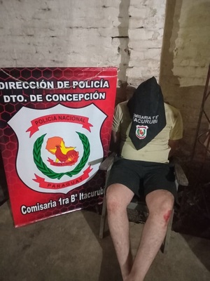 Aprehenden a hombre por violencia familiar y agresión a un policía en Concepción - Concepción al Día