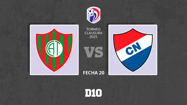 Atlético Tembetary vs. Nacional: Paso a paso