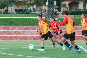 Nueva semana de entrenamientos para la Albirroja Femenina Sub 20