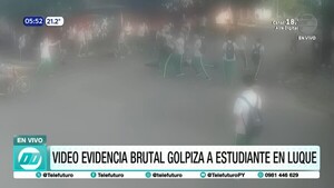 Video evidencia brutal golpiza a estudiante en Luque