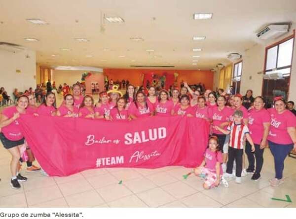 Zumba Amor recauda fondos para Navidad en hospitales