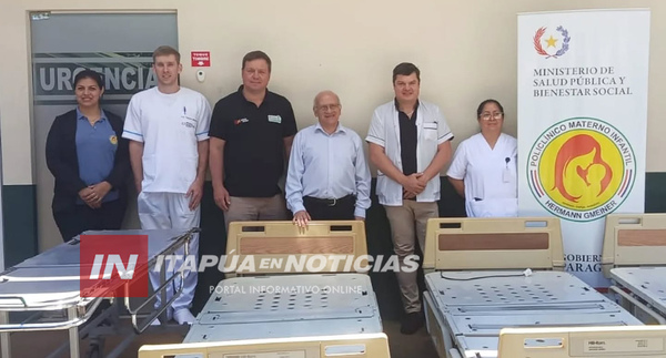 IMPORTANTE DONACIÓN PARA EL POLICLÍNICO MATERNO INFANTIL DE HOHENAU