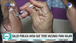 Salud dispone de vacunas contra la Fiebre Amarilla y Sarampión para viajar al exterior