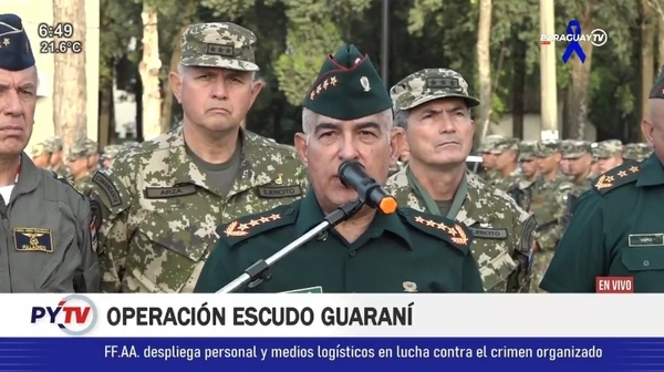 Operación "Escudo Guaraní refuerza la seguridad fronteriza