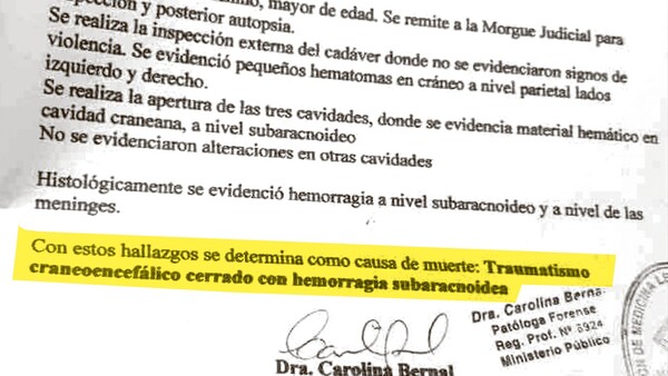 Muerte misteriosa: dijeron que fue ACV, pero tenía golpes