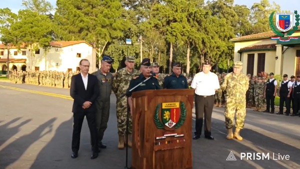 FF.AA. se acoplan oficialmente a la operación «Escudo Guaraní»