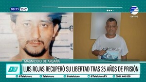Magnicidio de Argaña: Luis Rojas recuperó su libertad tras 25 años de prisión