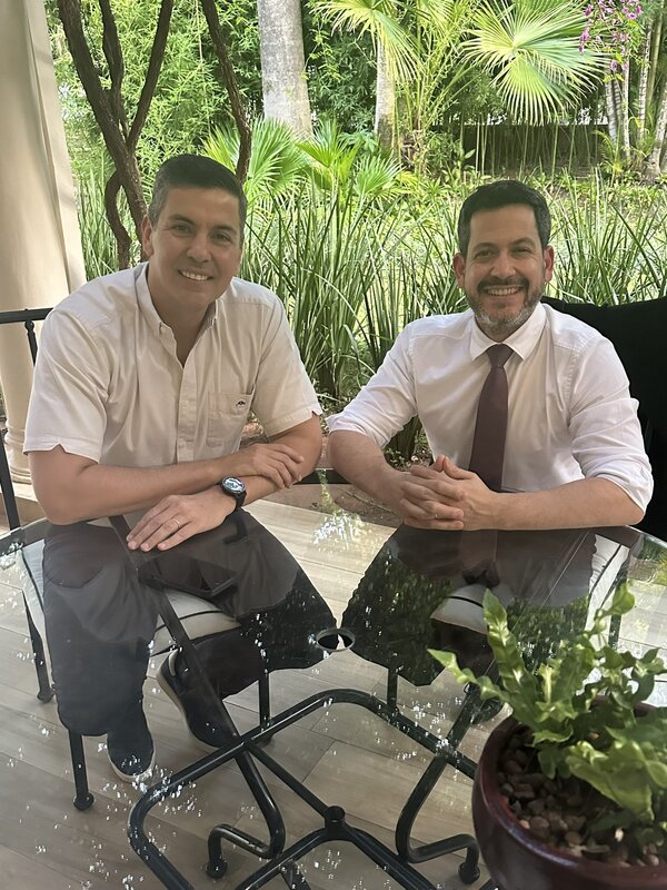 Latorre y Peña analizan agenda legislativa y el posicionamiento internacional del Paraguay - El Trueno