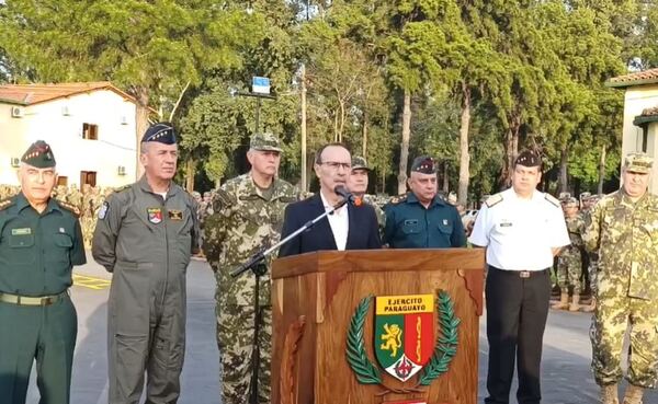 FF.AA. refuerzan la seguridad en el marco del Escudo Guaraní