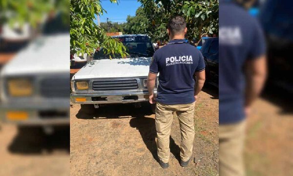 Recuperaron camioneta y aprehendieron a dos personas en Coronel Oviedo – Prensa 5