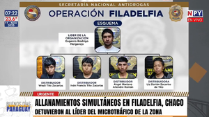 Desmantelan esquema de microtráfico que operaba en comunidades indígenas de Filadelfia