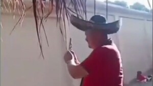 Video: Con tiros al aire, un hombre celebró el cumpleaños de su hijo en Alto Paraná