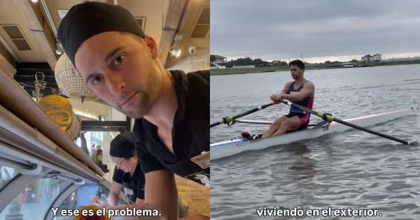 La Nación / Viral: atleta paraguayo vende helados en España para costear su pasión