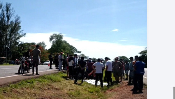 Popular / Motociclista ñandereja en terrible accidente rutero