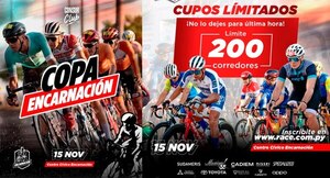 ESTE SÁBADO SE REALIZARÁ LA “COPA ENCARNACIÓN” DE CICLISMO