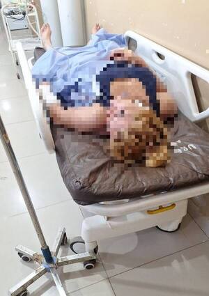 Popular / Villarrica: Doña atacó a un poli por evitar su autoflagelo