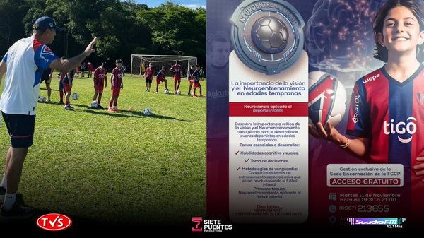 LA FUNDACIÓN DEL CLUB CERRO PORTEÑO IMPULSA UNA INNOVADORA FORMACIÓN INFANTIL EN ENCARNACIÓN - «TVS DIGITAL»
